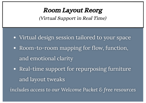 Room Layout Reorg