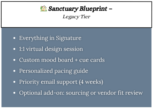 Legacy Tier Legacy Tier